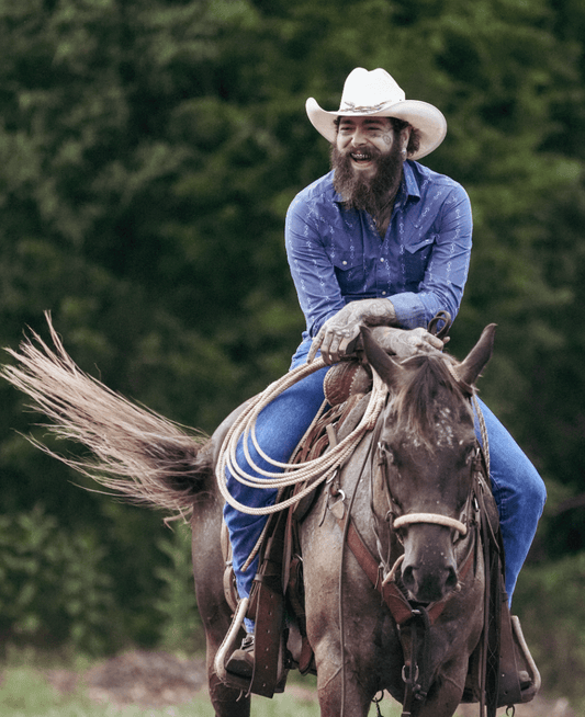 Post Malone, Horseback Riding - Morrison Hotel Gallery