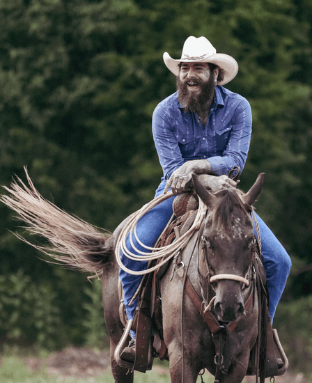 Post Malone, Horseback Riding - Morrison Hotel Gallery